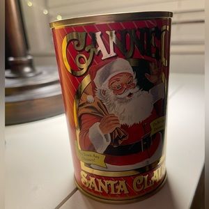 Vintage Canned Critters Santa Claus UNOPENED!
